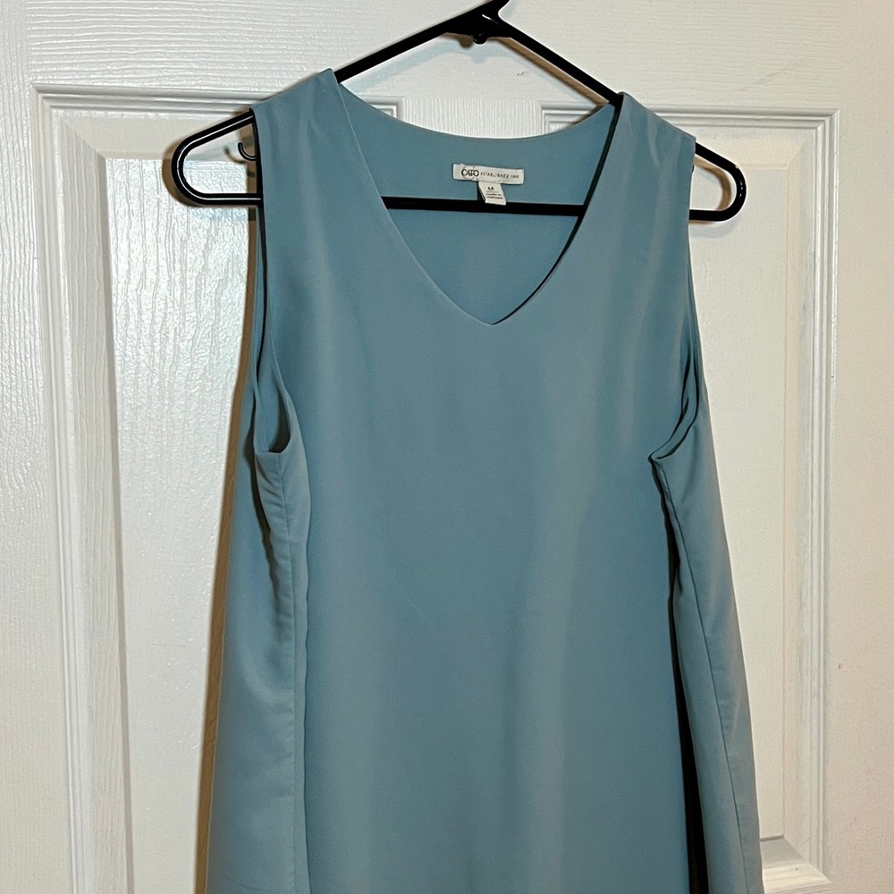 Cato Long Sleeve Blue Dress